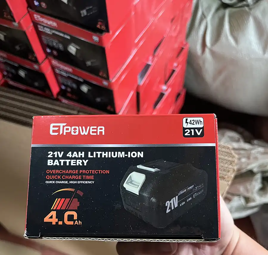 ETPOWER battery for cordless drill